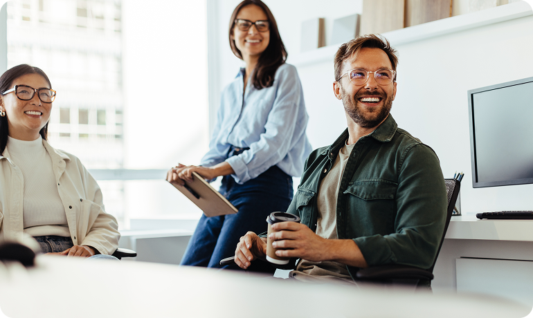 Offshore creative team developing marketing campaigns for global audiences